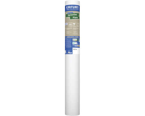 En rulle Erfurt Variovlies Plano non-woven tapet 20 meter gånger 0,75 meter för väggbeklädnad