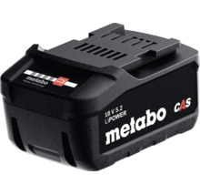Metabo LiPower batteripack på 18 volt och 5,2 amperetimmar för elverktyg