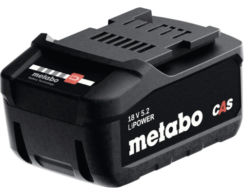 Metabo LiPower batteripack på 18 volt och 5,2 amperetimmar för elverktyg
