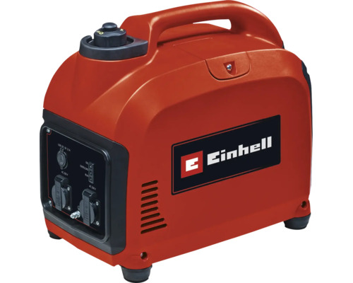Einhell inverter elverk med bärhandtag och anslutningar för växelström och USB.