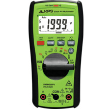KPS Solar PV multimeter DMM4500PV för precisa elektriska mätningar på solcellsanläggningar med digital display och vridomkopplare.