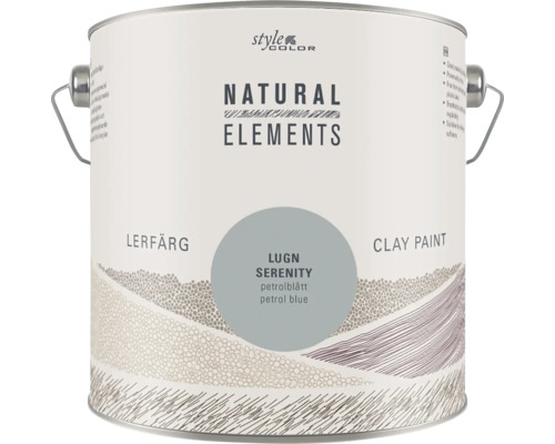 Burk med Style Color Natural Elements lerfärg i nyansen Serenity