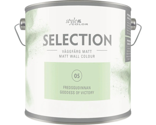 StyleColor Selection matt väggfärg i nyansen Goddess of Victory i en färgburk.