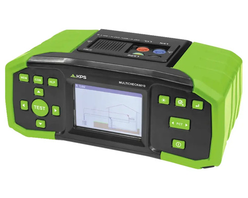 KPS Multicheck 6010 installationstestare för elinstallationer med display och funktionsknappar.