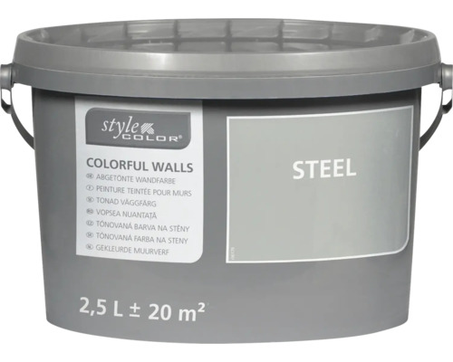 Hink StyleColor väggfärg nyans Steel 2,5 liter för 20 kvadratmeter