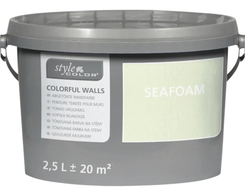 StyleColor väggfärg Colorful Walls Seafoam 2,5 liter hink för 20 kvadratmeter