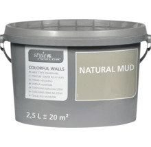 StyleColor väggfärg Natural Mud 2,5 liter i hink för 20 kvadratmeter