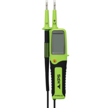 Spänningsprovare KPS TP3500LCD med LC display och mätspetsar L1 och L2