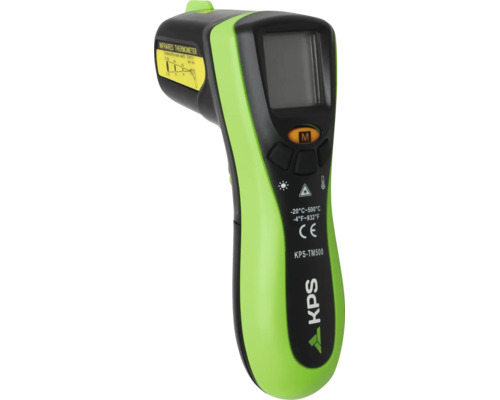Infraröd termometer KPS-TM500 för beröringsfri temperaturmätning från minus 20 till 500 grader Celsius