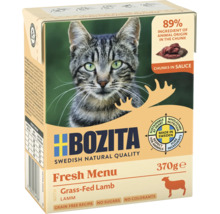 Bozita kattmat i Tetra Pak, våtfoder med lamm, 370 gram, spannmålsfritt, utan socker och färgämnen.