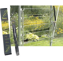 Vitavia fönsteröppnare för växthus, produktförpackning och växthusfönster