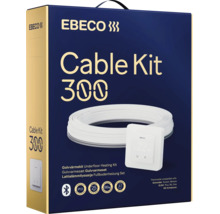Ebeco Cable Kit 300 golvvärmekit med värmekabel och termostat för elektrisk golvvärme.