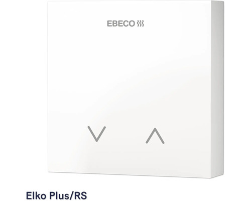 Ebeco termostat Elko Plus RS för elektrisk golvvärme för väggmontering