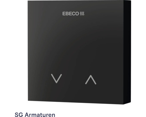 Ebeco termostat för golvvärme med touch kontroll