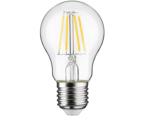 Transparent LED glödlampa med synliga glödtrådar och E27 sockel