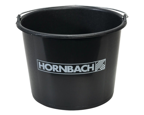 Plasthink med metallhandtag och Hornbach logotyp