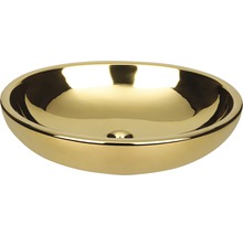 Guldfärgat tvättställ för bänkskiva