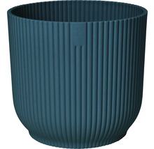 Räfflad blomkruka av plast