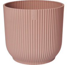 Räfflad blomkruka av plast