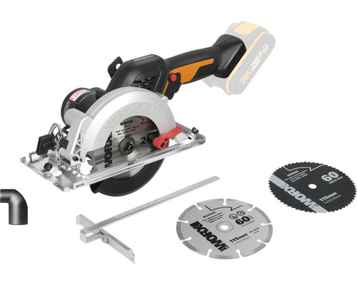 Worx batteridriven handcirkelsåg med tillbehör