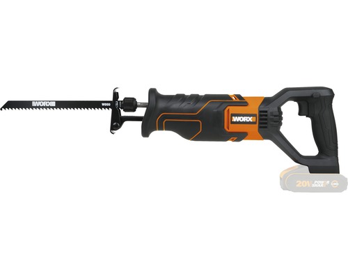 Worx batteridriven tigersåg med sågblad