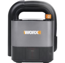 Worx logotyp på bärbar dammsugare