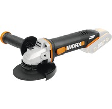 Batteridriven vinkelslip från Worx med handtag