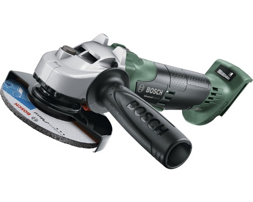 Bosch vinkelslip med slipskiva och extra handtag