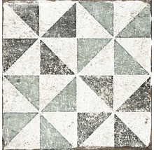 Kakelmönster med triangulär design för vägg- och golvdekoration