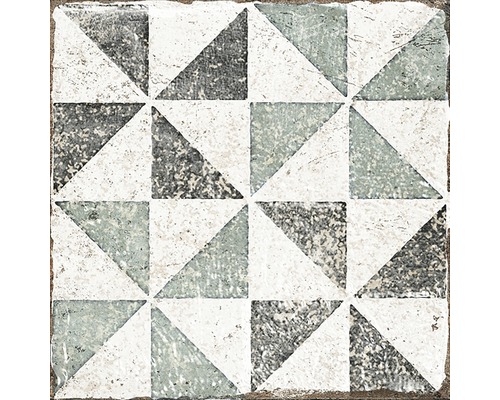 Kakelmönster med triangulär design för vägg- och golvdekoration