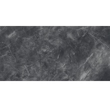 Klinker keramik svart messina marble 30x60 cm rektifierad