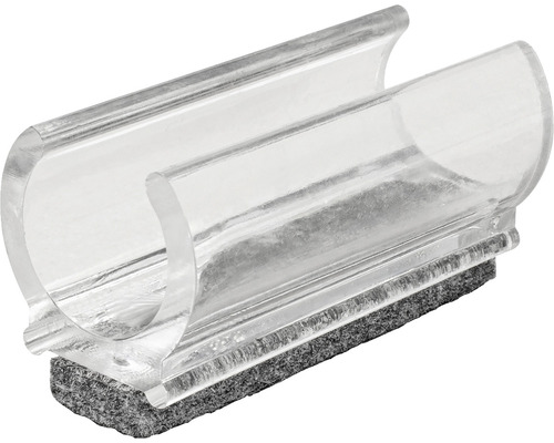 Möbeltassar WAGNER System rör transparent 4-pack