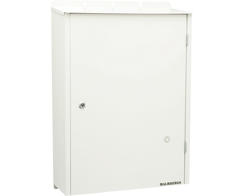 Vit säkringsskåp från Malmbergs