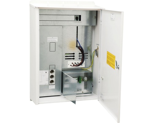 Öppen kopplingsdosa för strömförsörjning