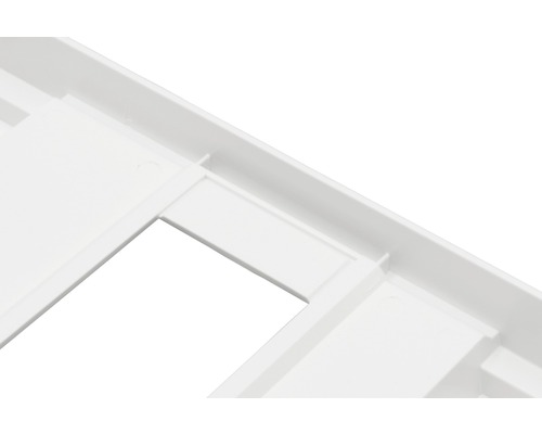 Detaljvy av en uppsamlingsbricka i plast