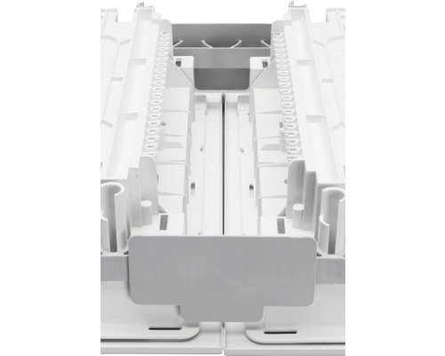 Detaljvy av en vit förvaringslåda för förvaring