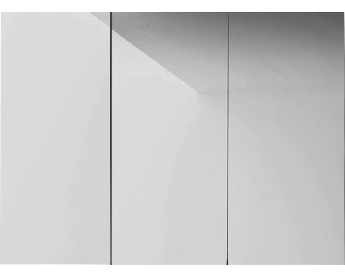 Spegelskåp 100 vit blank