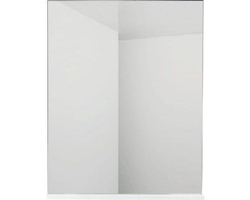 Spegel med hylla 4AQUA vit blank 60 cm