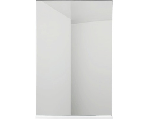 Spegel med hylla 4AQUA vit matt 40 cm