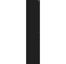 Svart innerdörr