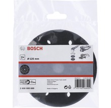 Bosch sliprondeller, diameter 125 millimeter, 2 stycken