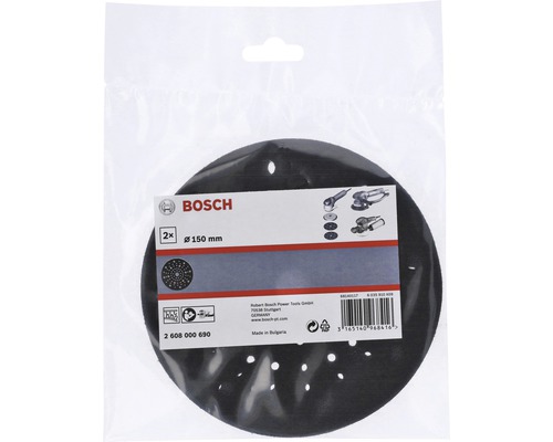Bosch sliprondeller, diameter 150 millimeter, två stycken