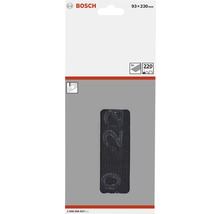 Slippapper BOSCH 93x230mm kornstorlek 220 5-pack