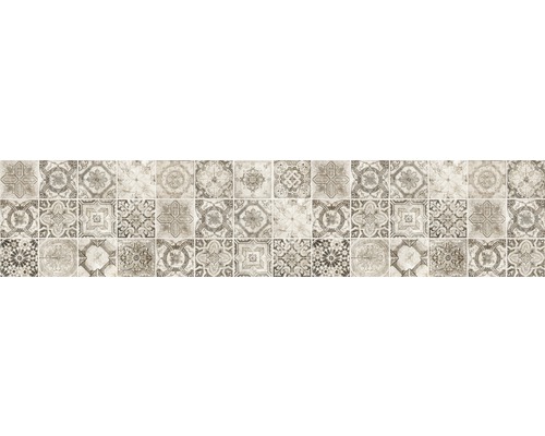 Stänkpanel för kök MYSPOTTI Splash Ernesto 2800x600 mm Dekorativ väggplatta med olika mönster