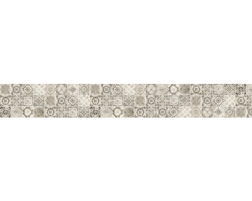 Stänkpanel för kök MYSPOTTI Splash Ernesto 4500x600 mm Mönster av olika plattor med ornament