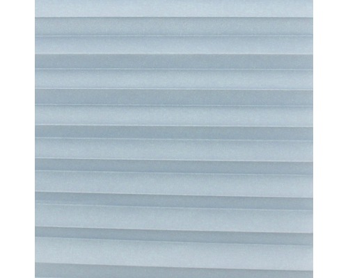 Närbild av en horisontell plisségardin.