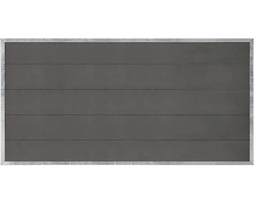 Staket PLUS futura komposit skiffergrå 180x91cm-0