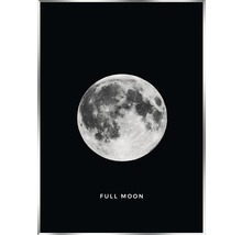 Canvastavla inramad måne 50x70cm-thumb-0