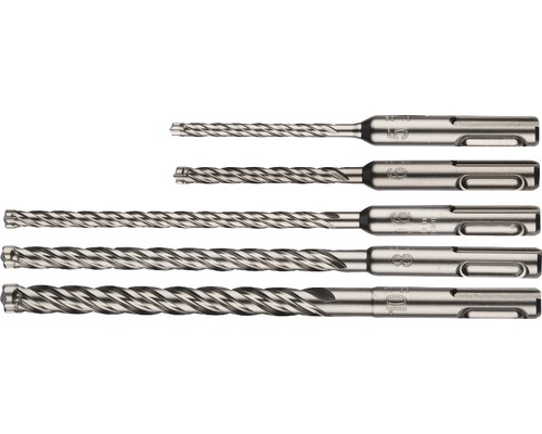 Flera stenborrar i olika storlekar med SDS-Plus-fäste