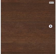 Medicinskåp 4AQUA låsbart mörk ek 240x370 mm